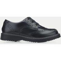 Start-Rite Kids' Leather Schoolwear Brogues (12.5 Small - 9 Large) Black