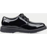 Kids Patent Leather Schoolwear Shoes (12.5 Small - 9 Large)