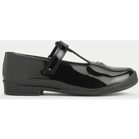 Kids Patent Leather Schoolwear Shoes (9 Small - 2 Large)