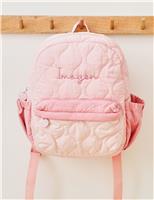 Personalised Quilted Backpack