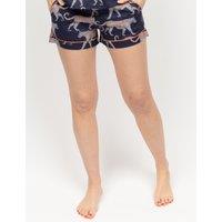 Cotton Modal Leopard Pyjama Shorts