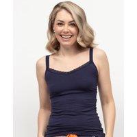 Lace Trim Hidden Support Vest