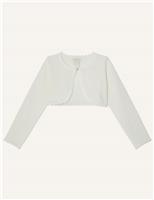 Cotton Rich Scalloped Cardigan (3-15 Yrs)