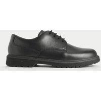 Kids Leather Lace Schoolwear Shoes (2 Large - 12 Large)