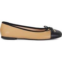 Leather Flat Ballet Pumps