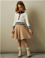 Colour Block Dress (4-14 Yrs)
