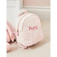 Personalised Polka Dot Tiny Backpack