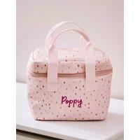 Personalised Pink Spot Snack Bag