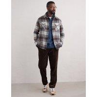 Checked Single Breasted Jacket