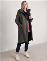 Waterproof Hooded Longline Parka