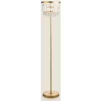 Rhosill Faceted Glass Floor Lamp