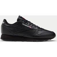 Reebok Classic Leather Trainers Black/Black