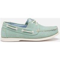 Canvas Lace Up Flat Boat Shoes