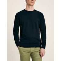 Joules Pure Cotton Crew Neck Jumper Navy