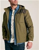 Joules Lightweight Waterproof Coat Green