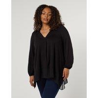 Jersey V-Neck Tunic