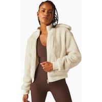 Borg Funnel Neck Relaxed Jacket