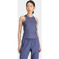 All Gym Seasonal Rib Tonal 3 Stripes Vest Top