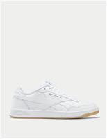 Court Advance Leather Lace Up Trainers