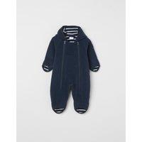Windproof Fleece Zip Pramsuit (1-12 Mths)