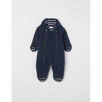 Windproof Fleece Zip Pramsuit (1-12 Mths)