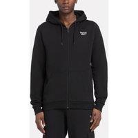 Identity Small Logo Fleece Zip Up Hoodie