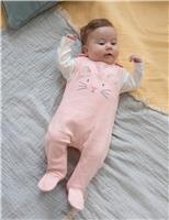 2pc Pure Cotton Mouse Outfit (0-18 Mths)