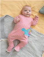 Pure Cotton Dinosaur Zip Sleepsuit (0-18 Mths)