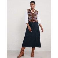 Lambswool Rich Fairisle V-Neck Knitted Vest