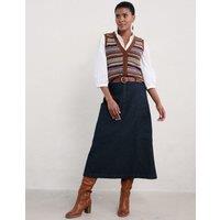 Lambswool Rich Fairisle V-Neck Knitted Vest