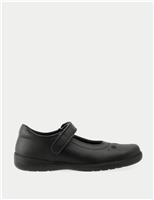 Kids Mary Jane Riptape Schoolwear Shoes (9 Small - 3 Large)