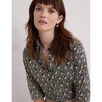 Pure Cotton Printed Collared Shirt