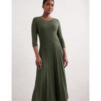 Round Neck Midi Jumper Dress