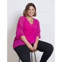 Chiffon V-Neck Top