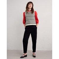 Merino Wool Rich Fairisle Knitted Vest