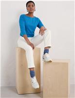 Seasalt Cornwall Cotton Rich Top Light Blue