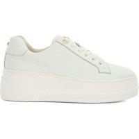 Episode 2 Leather Lace Up Flatform Trainers
