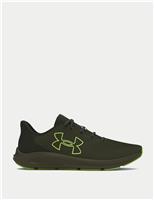 Under Armour Charged Pursuit 3 Big Logo Running Trainers Grey