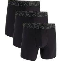 Under Armour 3 Pack Performance Tech Boxers Black
