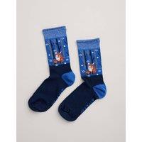 Fox Ankle High Socks