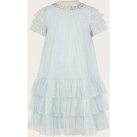 Tulle Tiered Dress (3-15 Yrs)