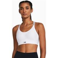Under Armour Infinity Mid 2.0 Medium Support Sports Bra (A-DD) White