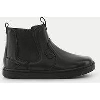 Kids Leather Ankle Boots (6 Small - 12 Small)