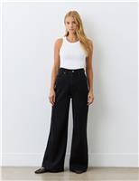 High Waisted Wide Leg Jeans