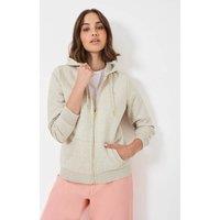 Cotton Rich Zip Up Hoodie