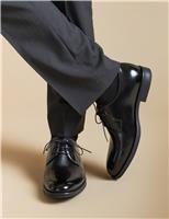 Wide Fit Leather Derby Shoes