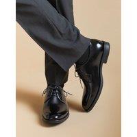 Wide Fit Leather Derby Shoes