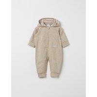 Cotton Rich Hooded Zip All In One (7lbs -24 Mths)