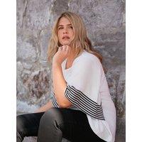 Jersey Striped Round Neck Top