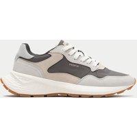 HOFF City MKII Suede Trainers White Mix